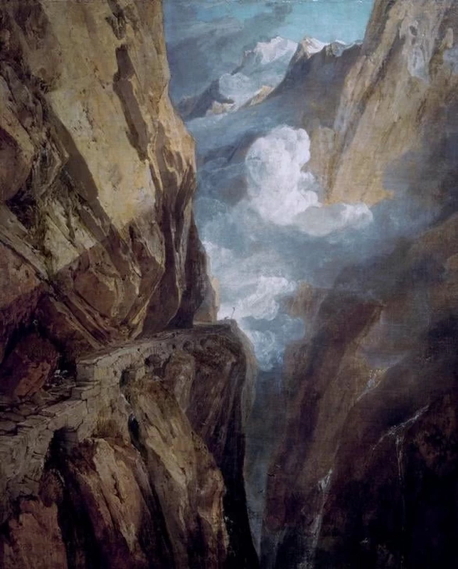Il passo del san Gottardo, 1803 - Birmingham, City Museum And Art Gallery